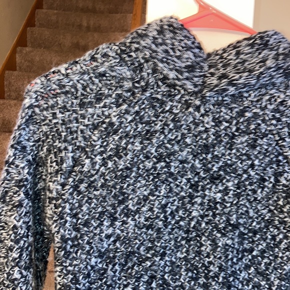 Gap Kids black and white knit cardigan sweater size large - Picture 11 of 16